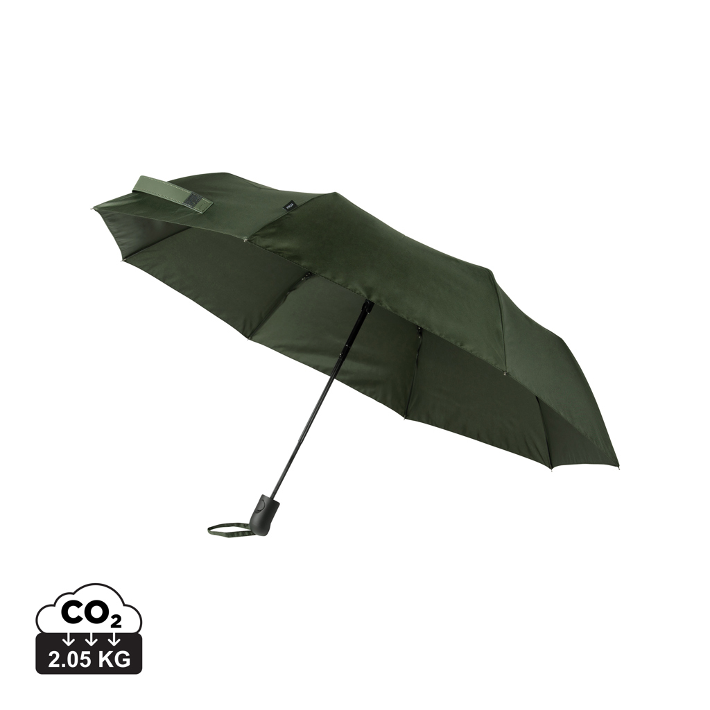 Parapluie 21" promotionnel en rPET AWARE™ Baltimore VINGA Vert 
